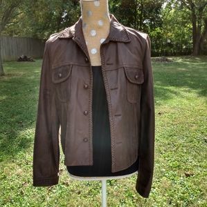 🤩 Ralph Lauren Leather Jacket